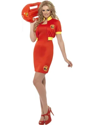 Classic Baywatch Beach Lifeguard Dress - Stylish & Comfortable Swimwear for Summer Fun