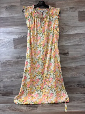 Dress Casual Maxi By Croft And Barrow In Yellow, Size: M