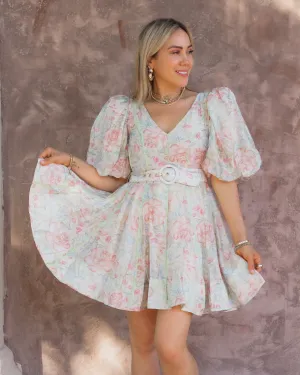 Florentine Floral Organza Dress