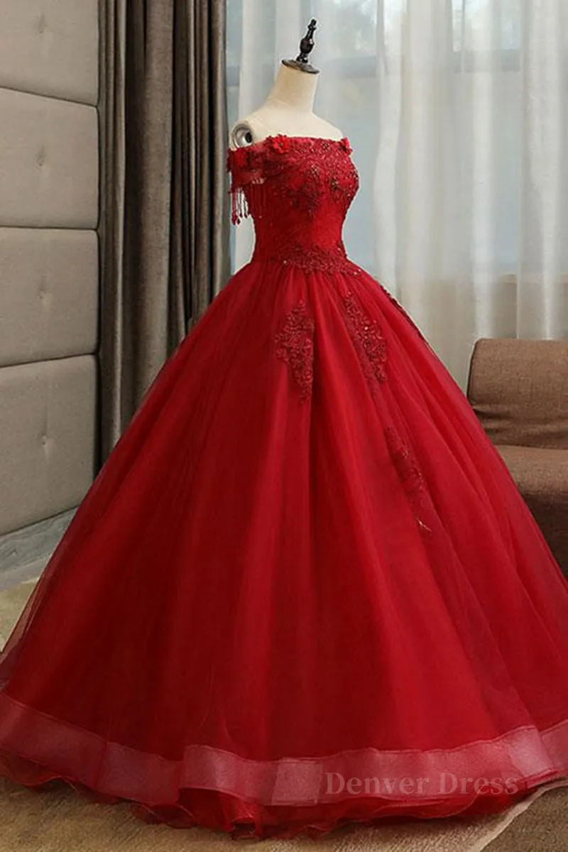 Gorgeous Strapless Burgundy Lace Beaded Long Prom Dress Lace Burgundy Formal Evening Dress Burgundy Lace Ball Gown