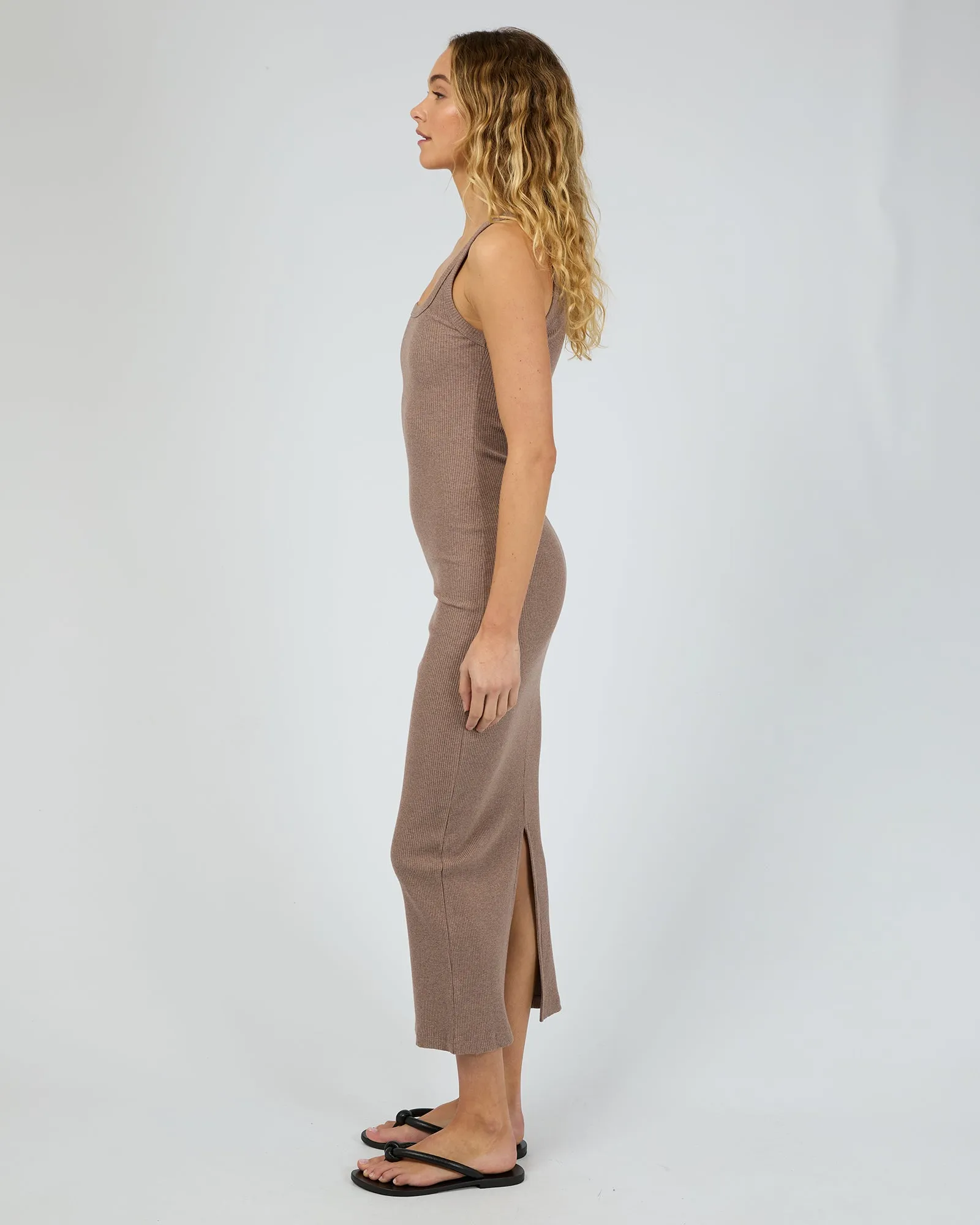 Hazel Maxi Dress Brown