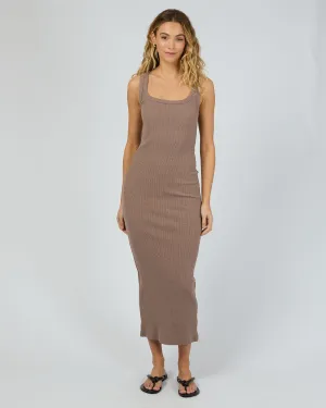 Hazel Maxi Dress Brown